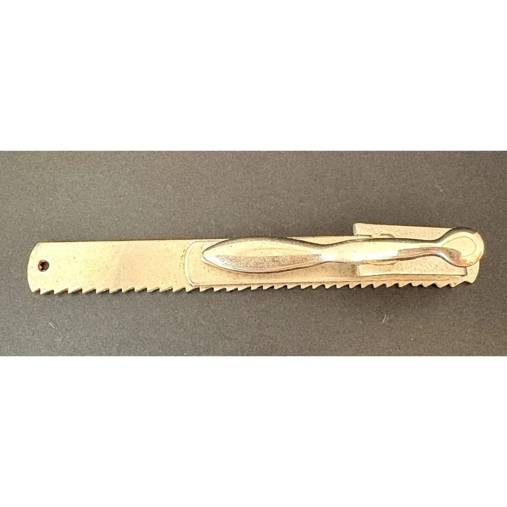 Vintage Simonds Canada Saw‎ Co. Ltd Hack Saw Blade Tie Bar Clip Tools 1.75